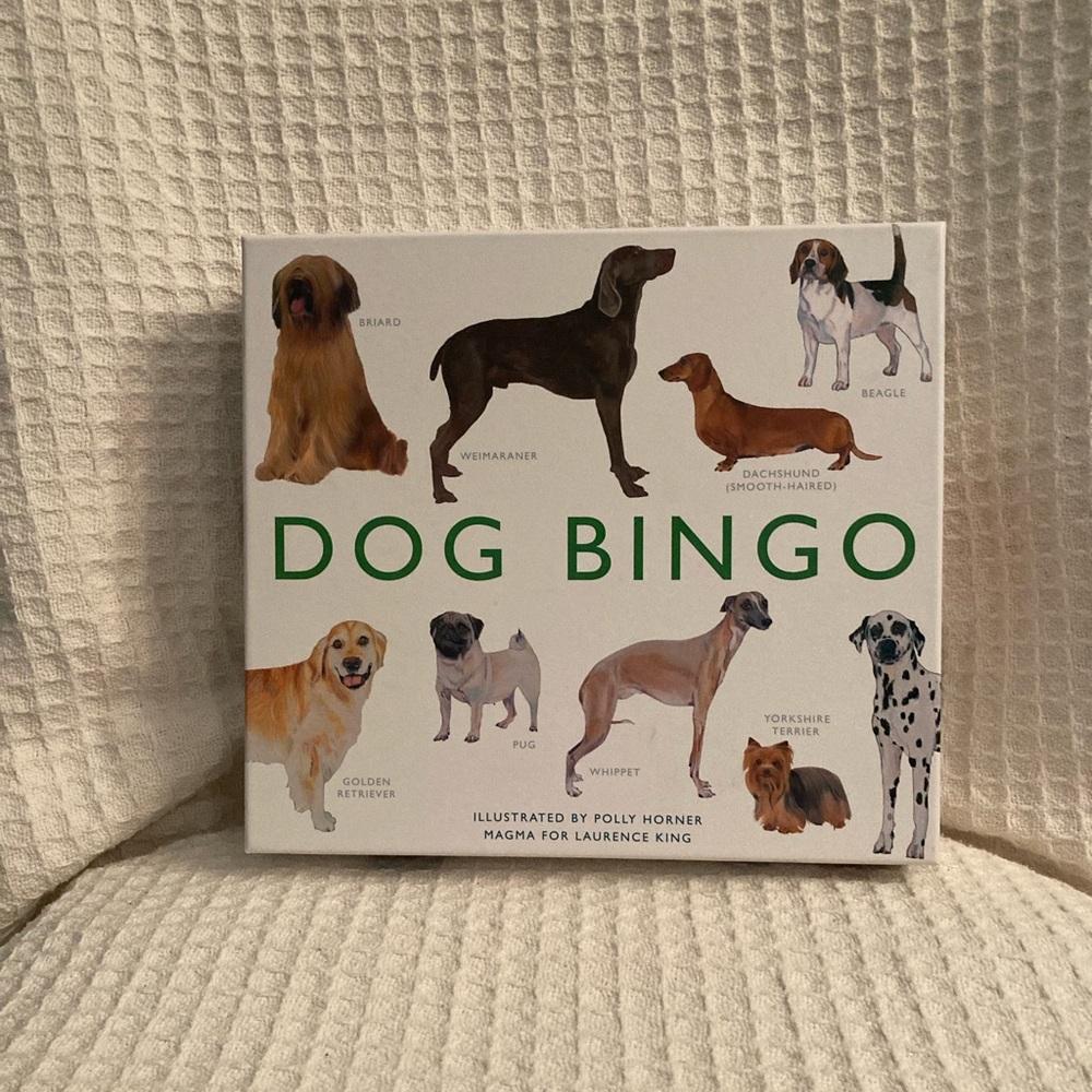 Dog Bingo Game By Laurence King Play & Learn About 64 Dog Breeds 2013